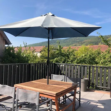 2 Au Coeur Du Vignoble Avec Terrasse Apartman Riquewihr